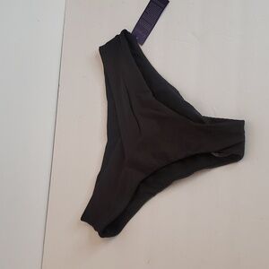 🤯3/$12 Leoparts Black High Waisted Bikini Bottom Size Large NWT